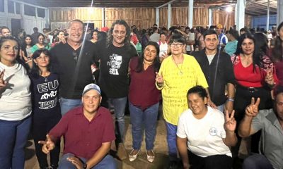 Frente Amplio: caravana y masivo acto en la presentación de candidata a intendenta de San Antonio