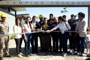 Se inauguró el camping municipal de Posadas construido por Yacyretá