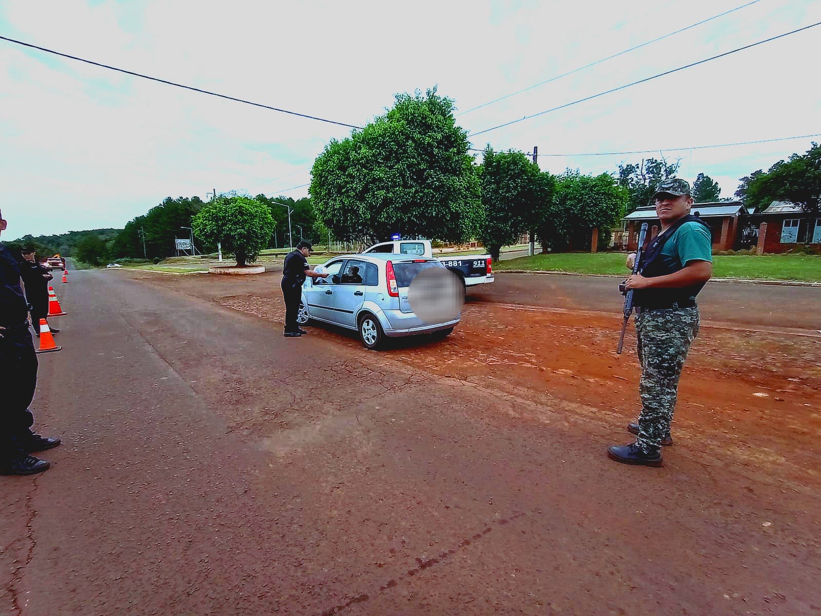 policía rondines paradas