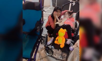 Donaron silla de rueda postural para niña de 8 años