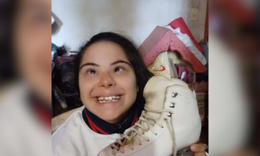 Recuperaron los patines de María José y compertirá mañana