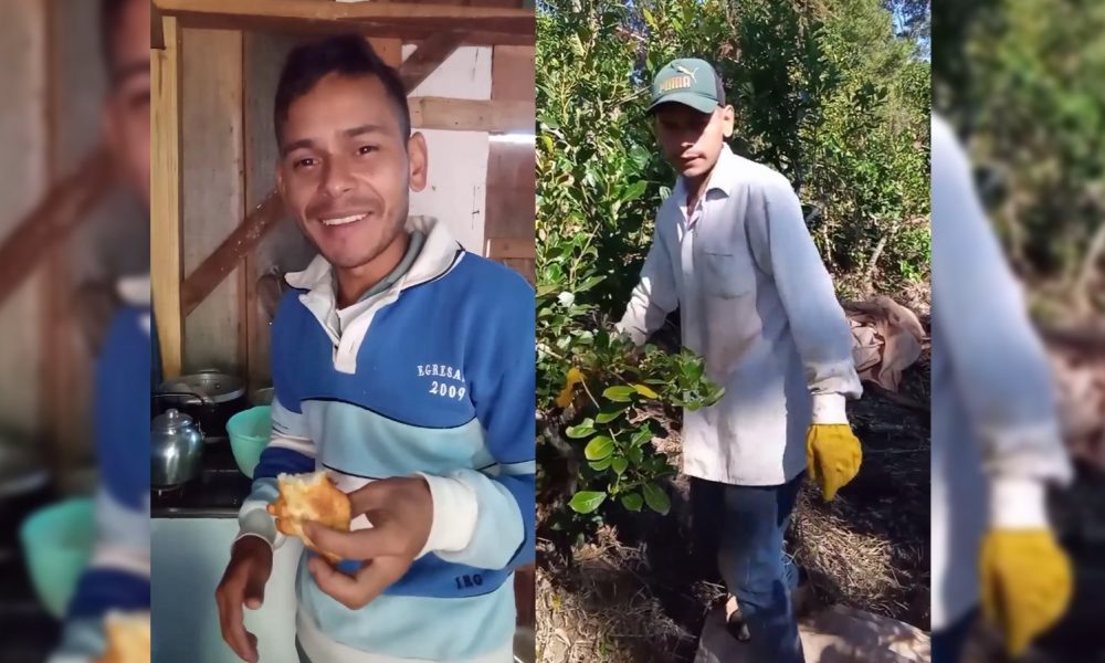 Hace videos trabajando en la chacra: “Vale la pena contar la vida del campo”