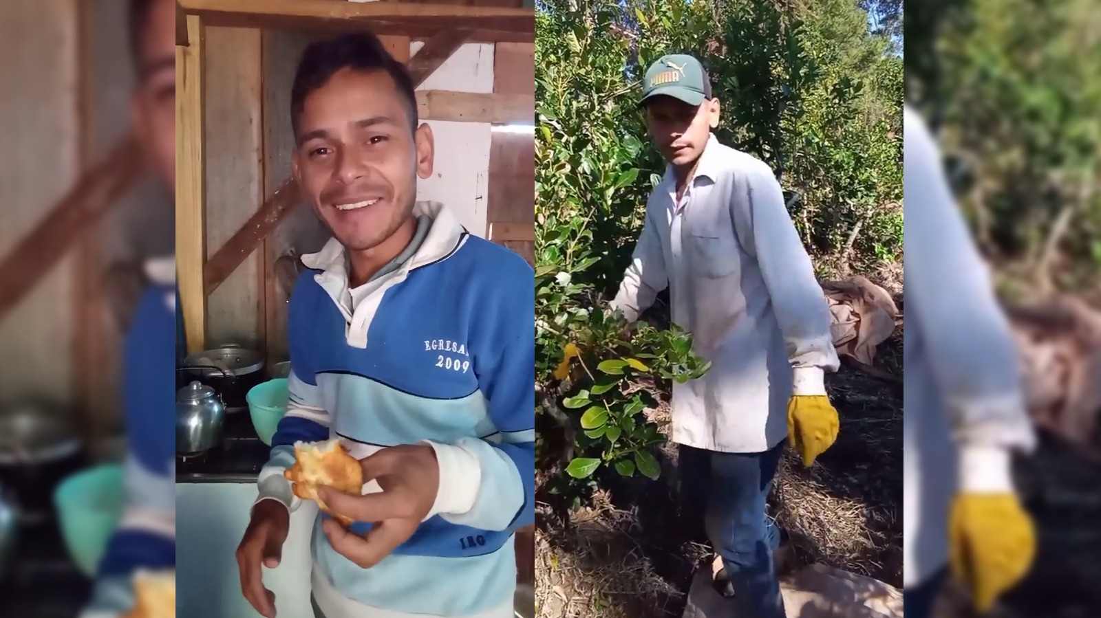 Hace videos trabajando en la chacra: “Vale la pena contar la vida del campo”