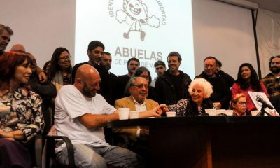 Las Abuelas de Plaza de Mayo encontraron al nieto 133