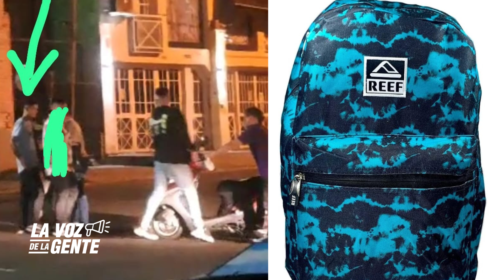 Se llevaron su mochila en medio de incidente de tránsito a la salida del boliche