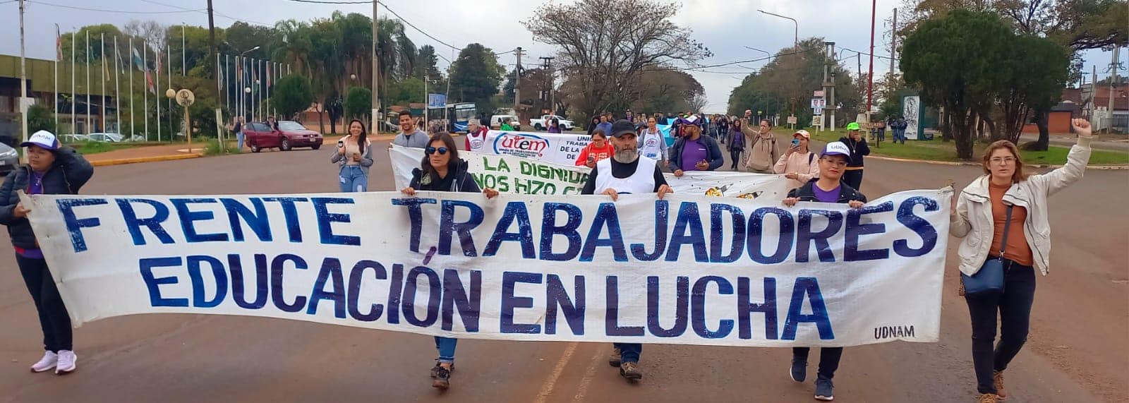 Docentes del FTEL inician paro de 48 horas y mañana realizan asamblea