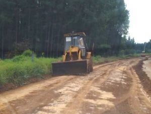 El Soberbio: tras corte de agricultores, Vialidad repara ruta provincial 15