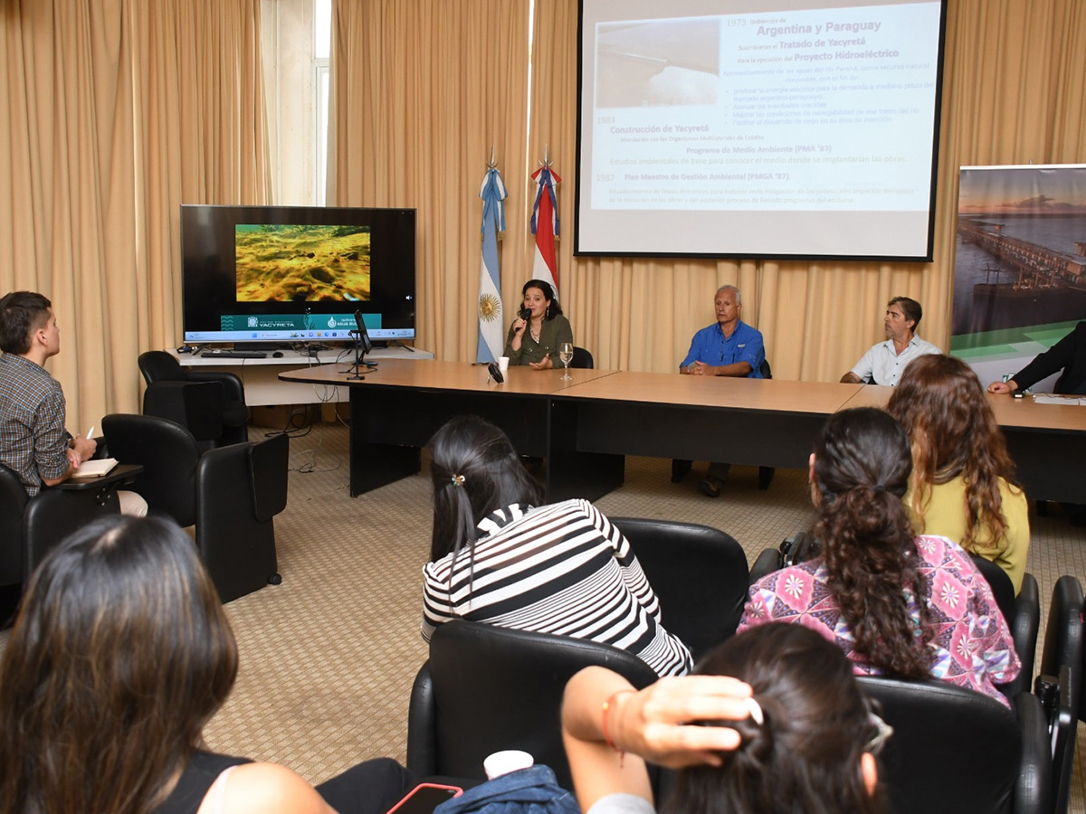 Yacyretá trabaja junto a otros organismos por la calidad del agua