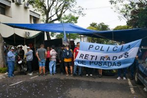 Retirados de la Policía y SPP: "No vamos a volver a casa con las manos vacías"