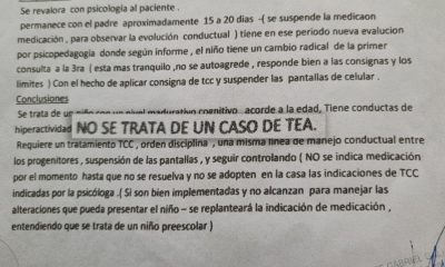 Denuncia que su ex maltrata y medica sin diagnóstico a su hijo de 4 años