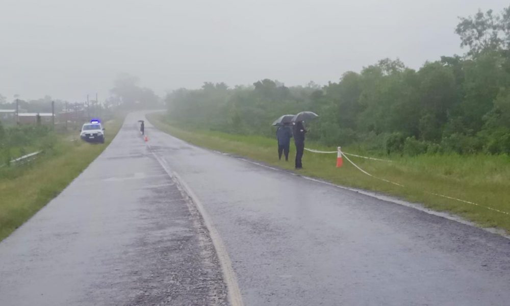 motociclista fallecido olegario víctor Andrade