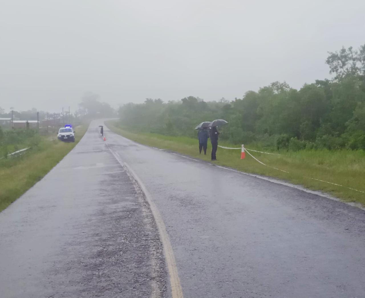 motociclista fallecido olegario víctor Andrade