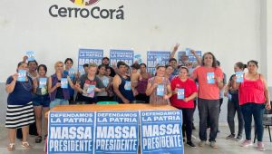  Con militancia territorial en Misiones, Movimiento Evita y TTT intensifican campaña Massa Presidente