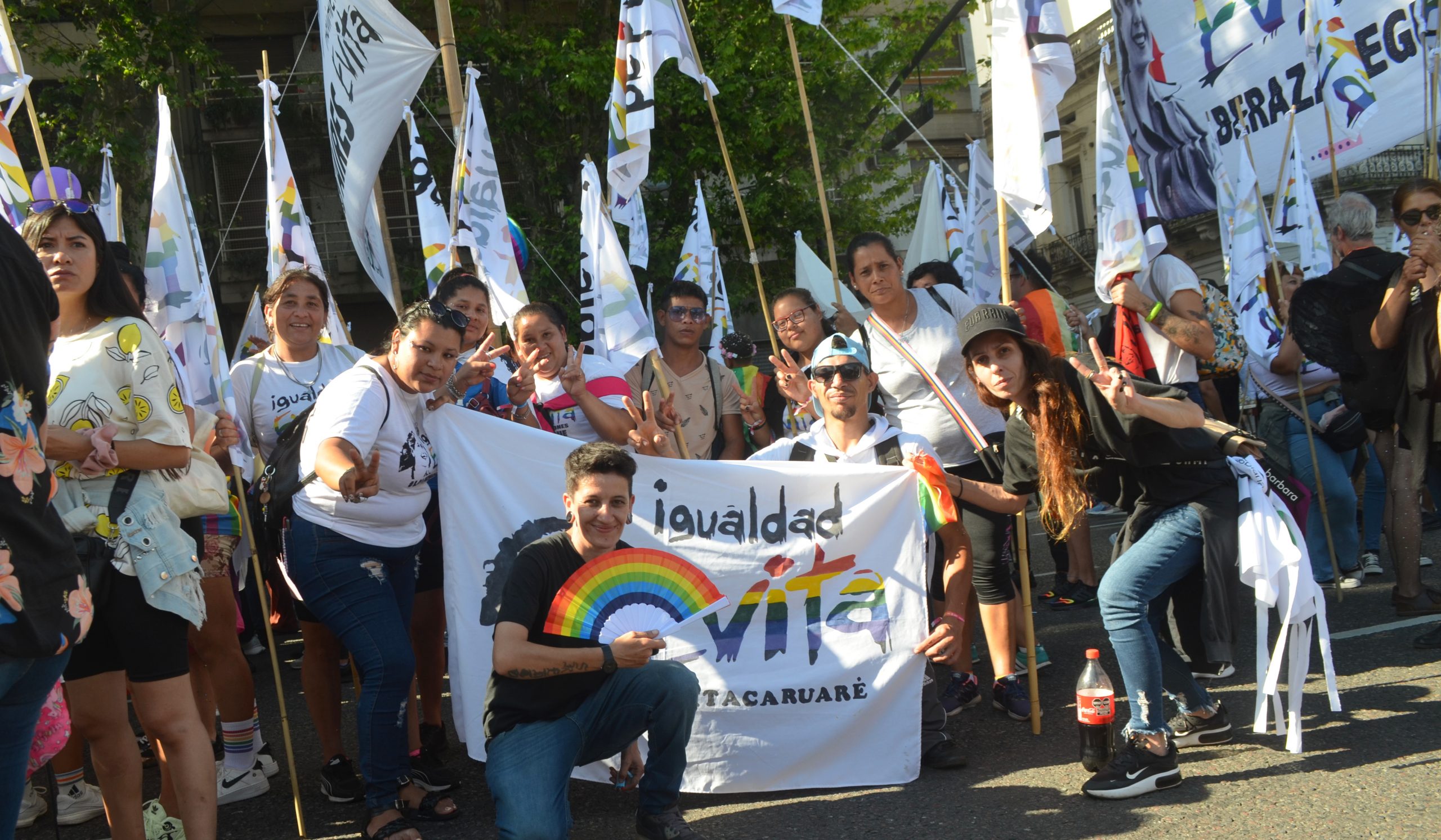 Movimiento Evita Misiones en marcha del Orgullo: "¡Ni un ajuste más, ni un Derecho menos!"