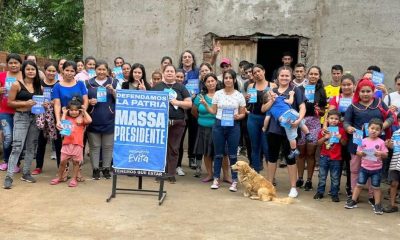 Con militancia territorial en Misiones, Movimiento Evita y TTT intensifican campaña Massa Presidente