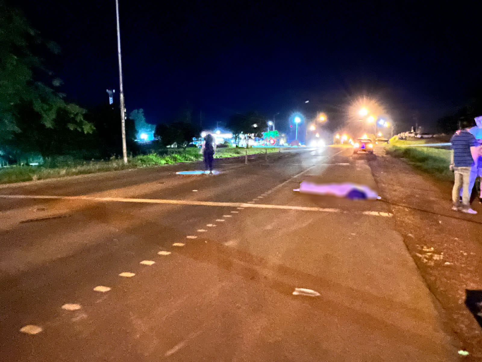 Peatón murió atropellado por un automóvil sobre la ruta 14 en Oberá