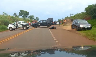 policía atropellada guaraní