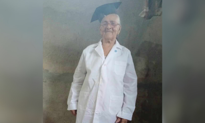 Con 78 años terminó la primaria en Eldorado: “Estoy muy orgullosa de mí”