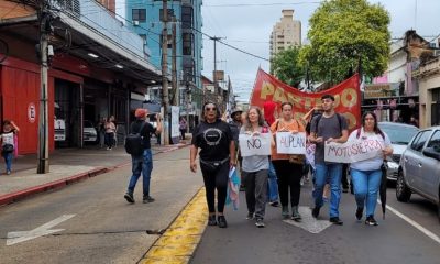 El Partido Obrero marchó en Posadas: "No al plan motosierra contra el pueblo"