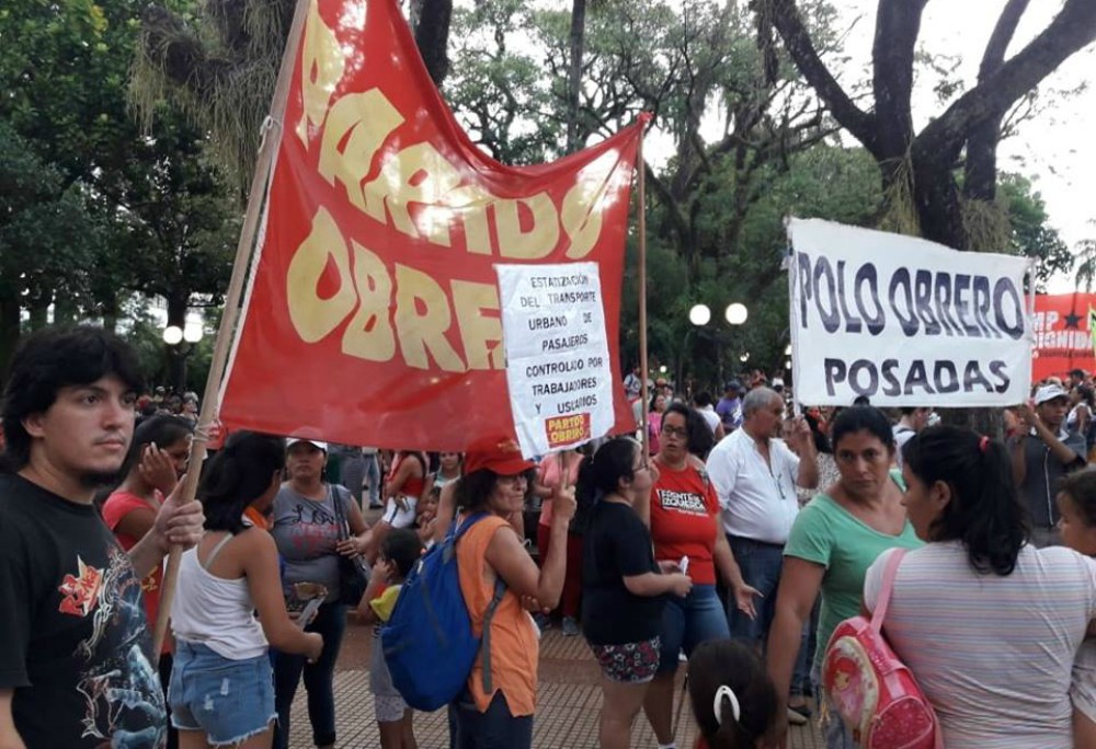 El PO se moviliza mañana en Posadas: “La solución no es quedarnos en casa”
