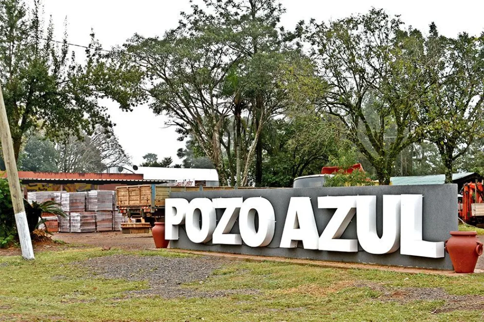 pozo azul