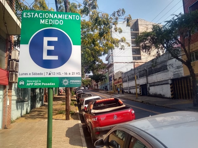 Aumentó el Sistema de Estacionamiento Medido en Posadas