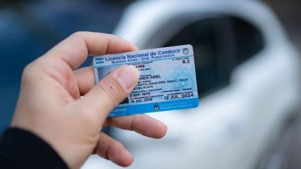 Carnet de conducir: emiten certificados provisorios ante falta de plásticos