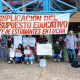 Sentada en campus de la Unam: “Queremos certezas sobre el comedor y las becas”