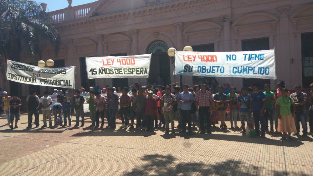Intiman a Estado nacional a responder por ley de derechos al pueblo guaraní