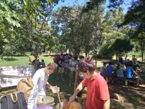 Estudiantes de la Unam hicieron olla popular pidiendo reapertura del comedor