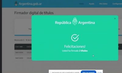 El SPEPM comenzó a emitir los primeros títulos digitales