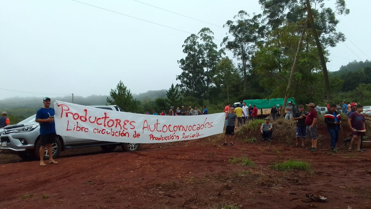 Protesta por incautaciones de soja en El Soberbio: “No somos contrabandistas”