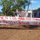 Colonos se movilizan en contra de subasta de soja incautada en El Soberbio