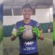 Tiene 12 años, es arquero y sueña con viajar a Santa Fe para jugar un torneo