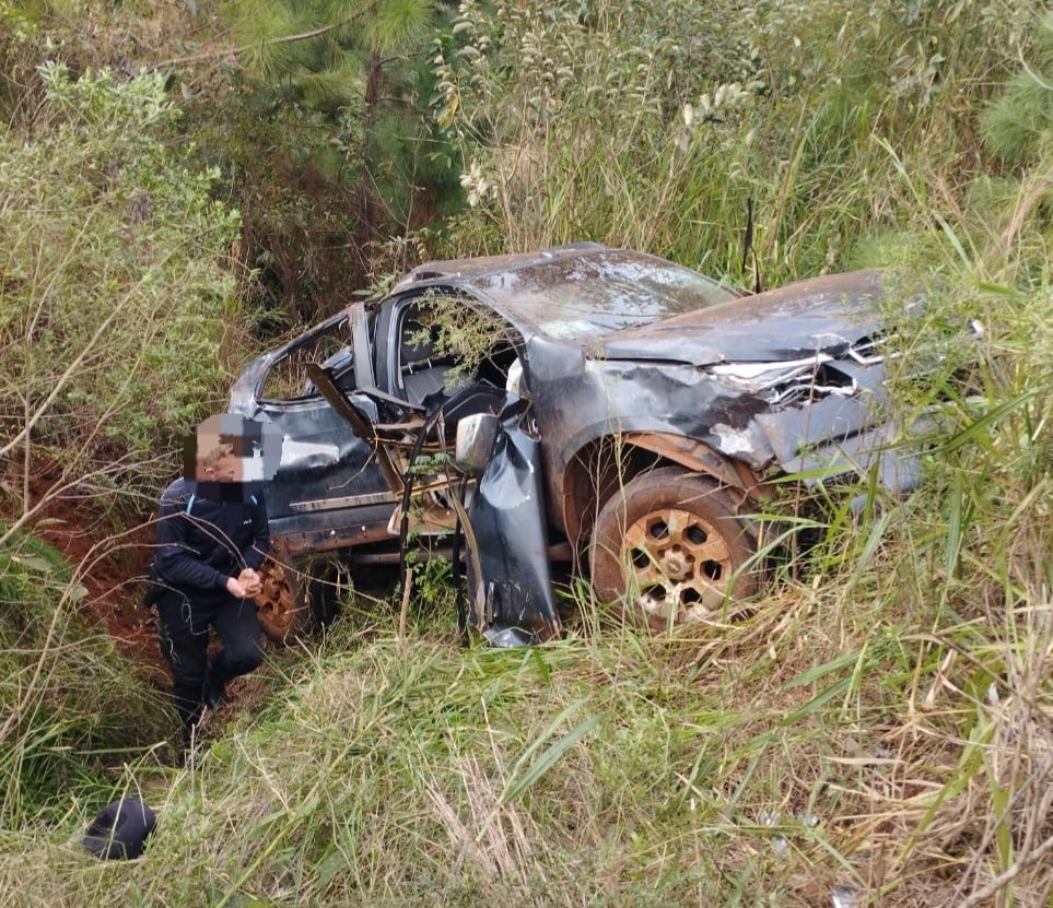 Murió un automovilista de 75 años al despistar en 25 de Mayo