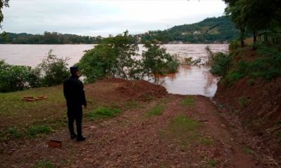 Varias localidades en alerta ante pico de crecida del Uruguay para la tarde