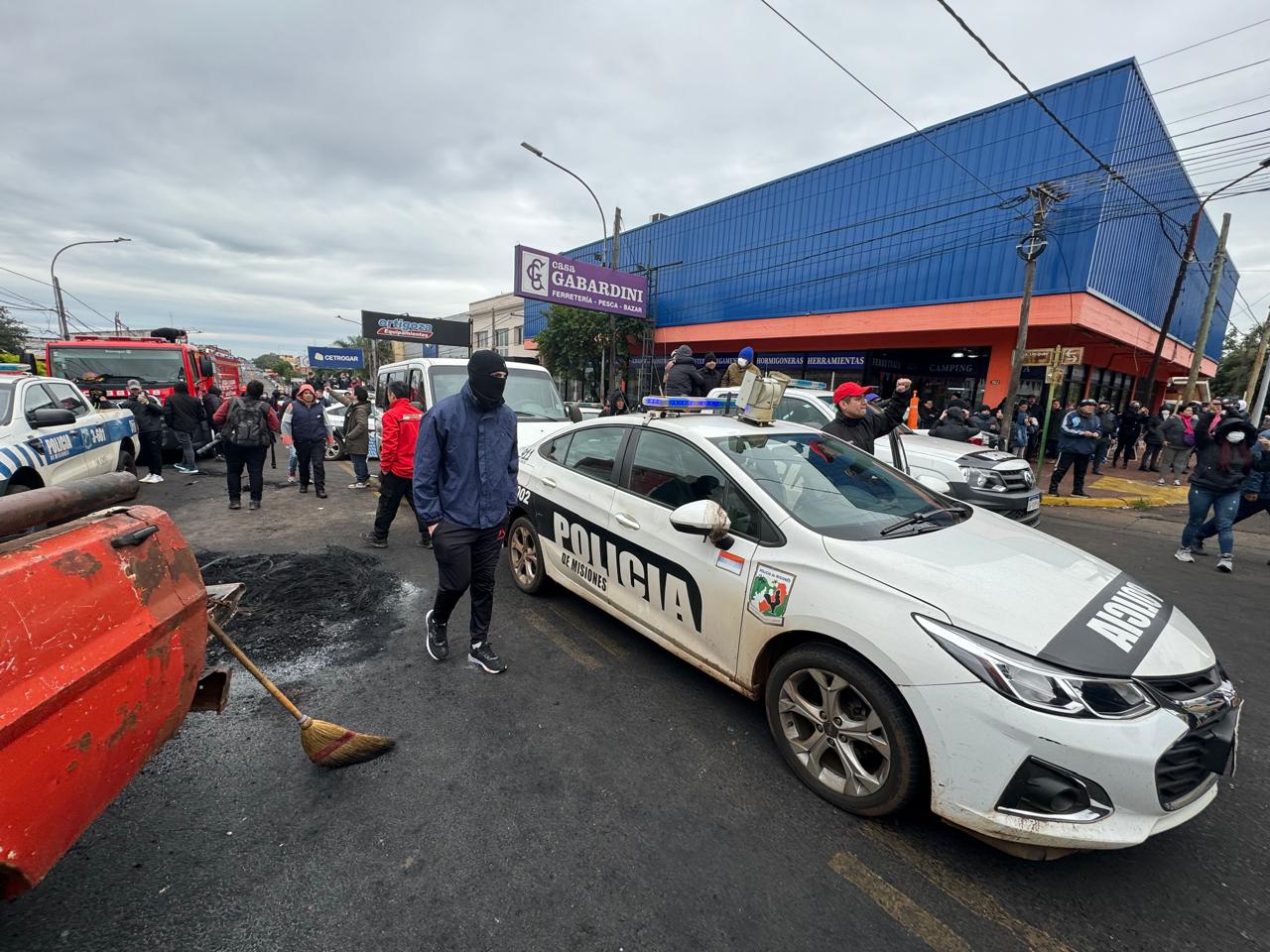 protesta policial