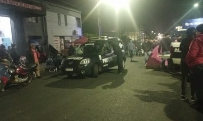 protesta policial móvil posadas