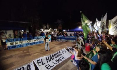 Movilización contra Ley Bases en Posadas: “Son infames traidores”