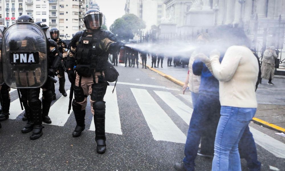 represión