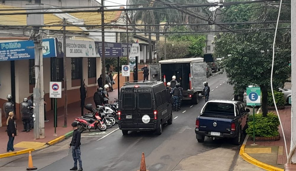 policías sedición