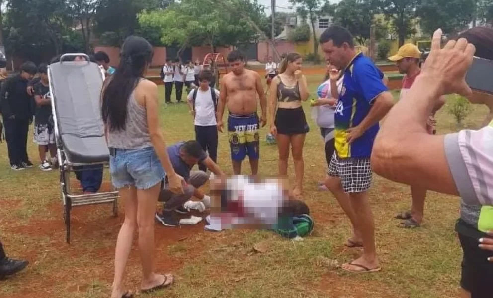 Joven de 24 años fue apuñalado y demoran a dos menores en Posadas