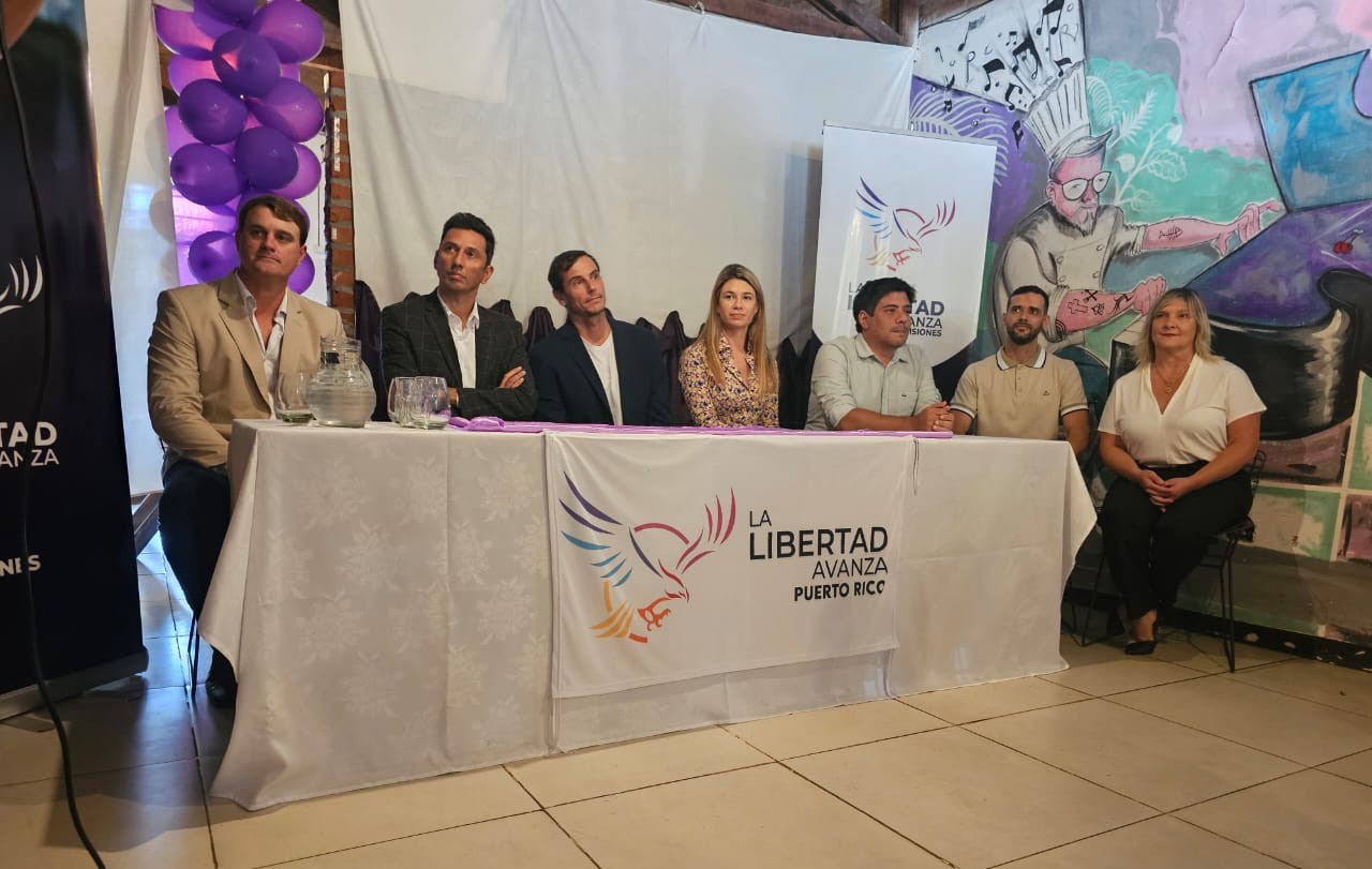 LLA Misiones presentó sus candidatos a concejales en Montecarlo y Puerto Rico