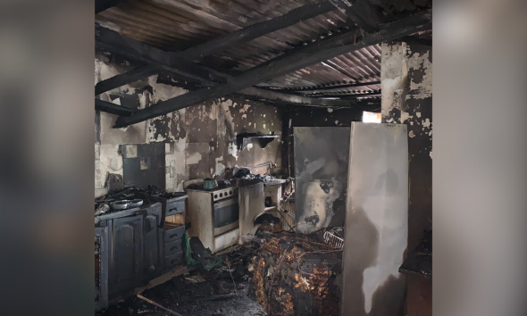 Comerciante perdió todo en el incendio de su casa y lanzan una rifa voluntaria
