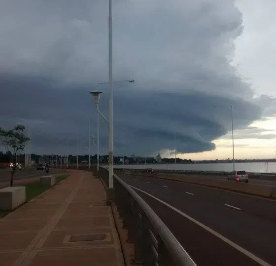 Alerta por tormenta con granizos y rayos para el martes en Posadas