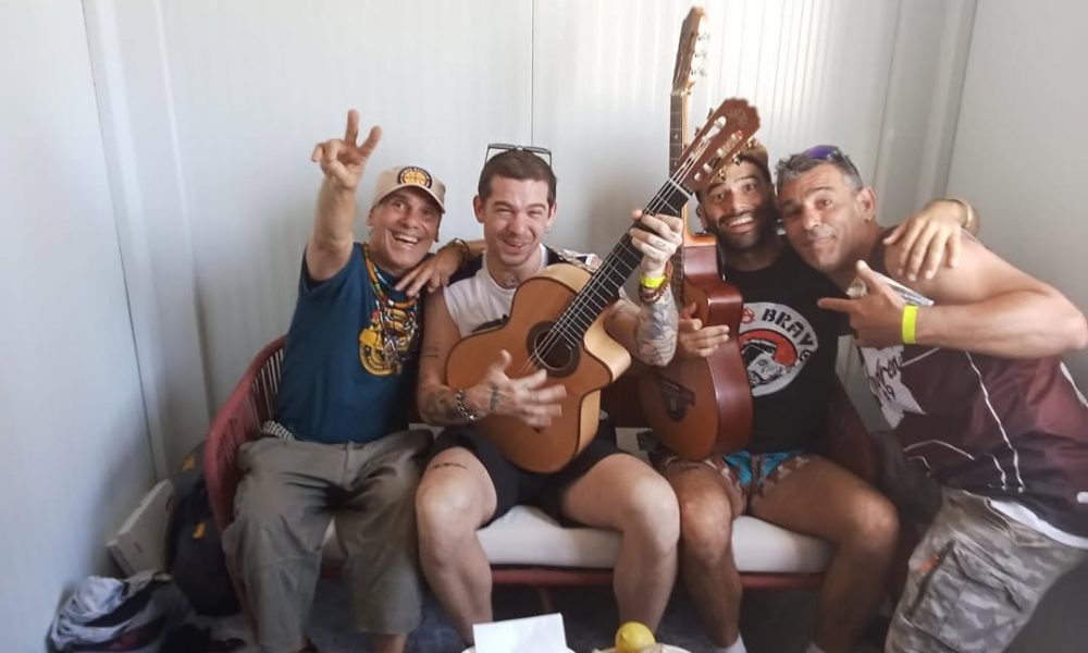 Ilán Amores cantó con Manu Chao en Madrid antes de iniciar su “Eurotour” imagen-6