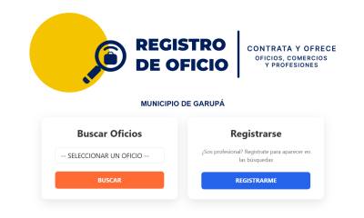 registro de oficios garupá