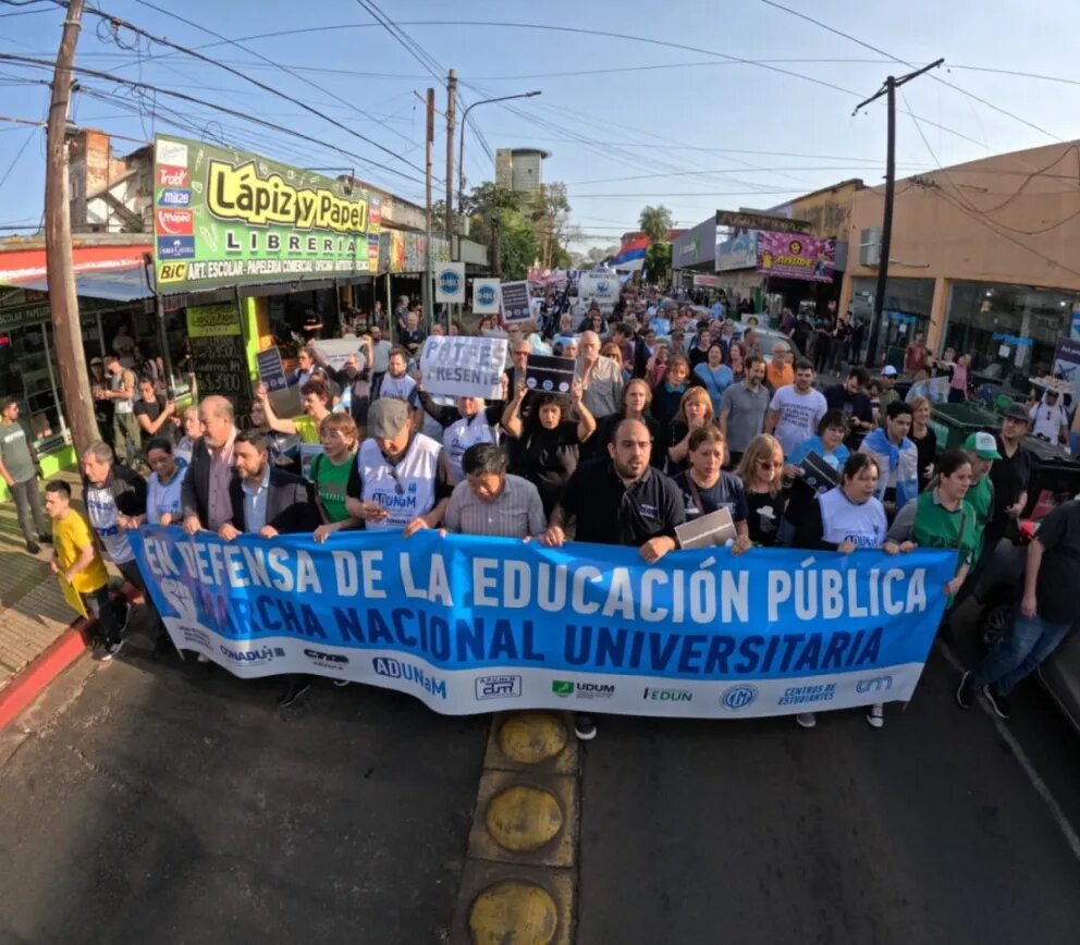 marcha universitaria
