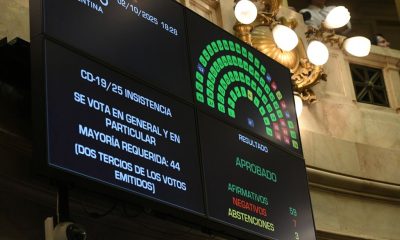 senado vetos milei