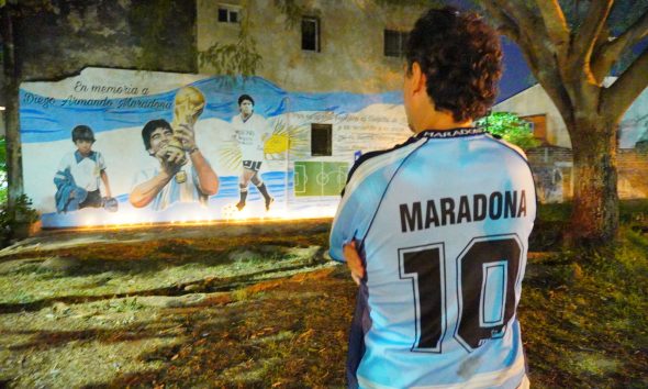 cumpleaños maradona posadas